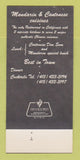 Matchbook Cover - Ruby's Palace San Francisco CA Chinese 30 Strk SAMPLE