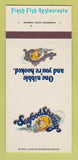 Matchbook Cover - Seafood Shanty Restaurants 30 Strk SAMPLE