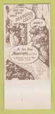 Matchbook Cover - Diamond Lil's Saloon Marriott Hotel Austin TX 30 Strk SAMPLE