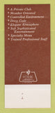 Matchbook Cover - Michael's Restaurant Lake Jackson TX 30 Strk SAMPLE