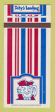 Matchbook Cover - Toby's Landing Tanners Lake Oakdale MN 30 Strk SAMPLE