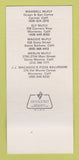 Matchbook Cover - McFly's Carmel Monterey Santa Barbara CA 30 Strk SAMPLE