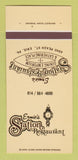 Matchbook Cover - Ernie's Station Restaurant Erie PA 30 Strk SAMPLE