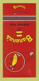 Matchbook Cover - Banana's Supper Pub Ventura CA 30 Strk SAMPLE