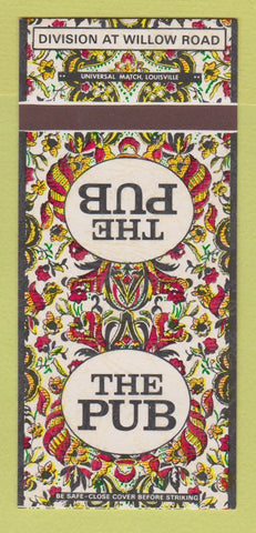 Matchbook Cover - The Pub KY? 30 Strk SAMPLE