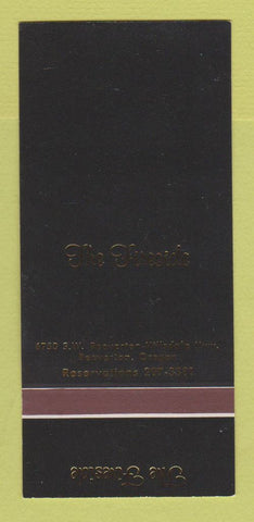Matchbook Cover - The Fireside Beaverton OR Restaurant WEAR 30 Strk SAMPLE