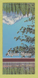 Matchbook Cover - Alpine Haus Stuart FL German Restaurant 30 Strk SAMPLE