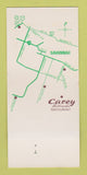 Matchbook Cover - Carey Hilliard's Restaurants  BBQ Savannah GA 30 Strk SAMPLE