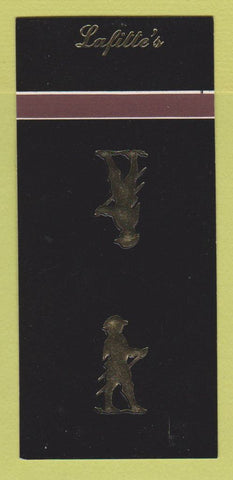 Matchbook Cover - Lafitte's Seattle WA 30 Strk SAMPLE