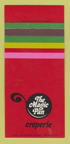 Matchbook Cover - Magic Pan Creperie WEAR 30 Strk SAMPLE