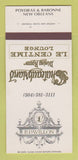 Matchbook Cover - Le Pavillon New Orleans LA Chateaubriand 30 Strk SAMPLE