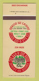 Matchbook Cover - BBQ House OK? 30 Strk SAMPLE