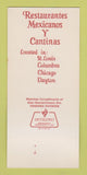 Matchbook Cover - Casa Gallardo Dayton Columbus OH St Louis 30 Strk SAMPLE