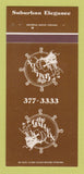Matchbook Cover - The Galleon St Charles IL 30 Strk SAMPLE
