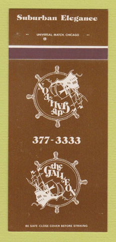 Matchbook Cover - The Galleon St Charles IL 30 Strk SAMPLE