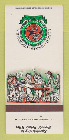 Matchbook Cover - Ichabod Crane's Tarry Town Tavern Torrance CA 30 Strk SAMPLE