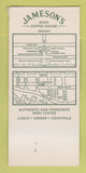 Matchbook Cover - Jameson's Honolulu Waikiki Hawaii Restaurant 30 Strk SAMPLE