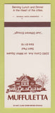 Matchbook Cover - Muffuletta St Paul MN 30 Strk SAMPLE
