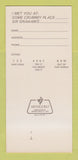 Matchbook Cover - Sir Graham's Chi Chi Room Los Angeles CA 30 Strk SAMPLE