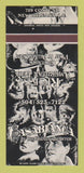 Matchbook Cover - Casablanca New Orleans LA movie stars 30 Strk SAMPLE