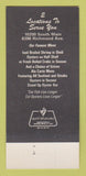 Matchbook Cover - Angelo's Fisherman's Wharf Houston TX 30 Strk SAMPLE
