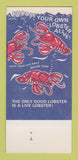 Matchbook Cover - Bookbinder's Restaurant Philadelphia PA 30 Strk SAMPLE