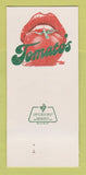 Matchbook Cover - Tomato's Restaurant Coconut Grove FL 30 Strk SAMPLE