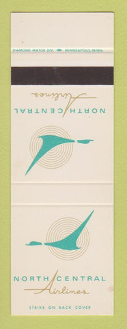 Matchbook Cover - North Centeral Airlines SAMPLE