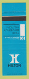 Matchbook Cover - Hilton Hotel Beverly Hills CA SAMPLE
