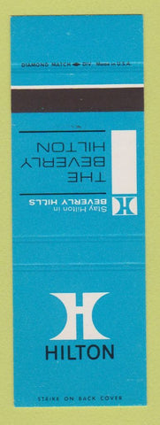 Matchbook Cover - Hilton Hotel Beverly Hills CA SAMPLE
