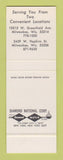 Matchbook Cover - State Central Credit Union Milwaukee WI SAMPLE