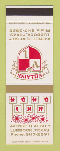 Matchbook Cover - Koko Inn Lubbock TX SAMPLE