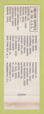 Matchbook Cover - Hilton Hotel Maui Hawaii SAMPLE