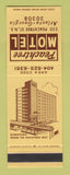 Matchbook Cover - Peachtree Motel Atlanta GA SAMPLE
