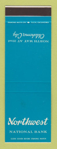 Matchbook Cover - Northwest National Bank Oklahoma City OK SAMPLE