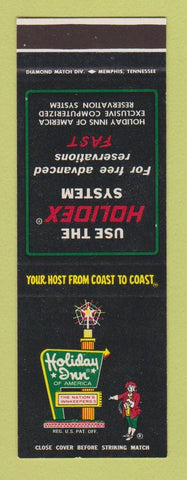 Matchbook Cover - Holiday Inn Clearwater FL SAMPLE