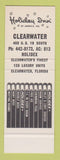 Matchbook Cover - Holiday Inn Clearwater FL SAMPLE
