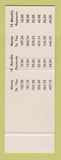 Matchbook Cover - Liberal Credit Loans Columbus GA SAMPLE