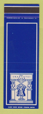 Matchbook Cover - Graduates Club SAMPLE