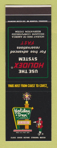 Matchbook Cover - Holiday Inn Hamilton OH SAMPLE