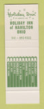 Matchbook Cover - Holiday Inn Hamilton OH SAMPLE