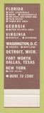 Matchbook Cover - Ranch House Restaurants CHAIN SAMPLE