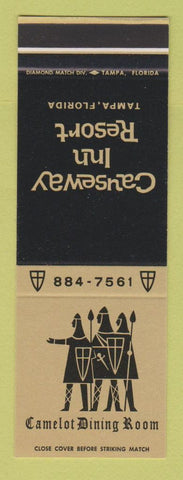 Matchbook Cover - Causeway Inn Resort Tampa FL SAMPLE