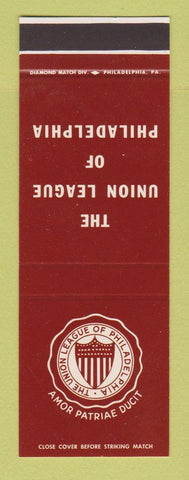 Matchbook Cover - Union League of Philadelphia PA SAMPLE