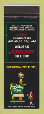 Matchbook Cover - Holiday Inn Hamilton OH SAMPLE