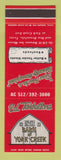 Matchbook Cover - Ed Tarbutton's Barn at York Creek New Braunfels TX SAMPLE