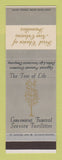 Matchbook Cover - Tharp Sontheimer Funeral Home New Orleans LA SAMPLE