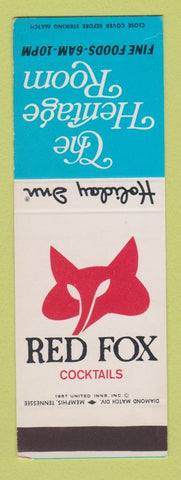 Matchbook Cover - Holiday Inn Red Fox Cocktails Atlanta GA Six Flags SAMPLE