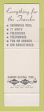 Matchbook Cover - 4 Acre Motel Kansas City MO SAMPLE
