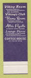 Matchbook Cover - Radisson Hotel Minneapolis MN SAMPLE